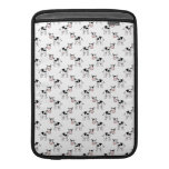 Black and White Cow Pattern. MacBook Sleeves