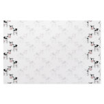 Black and White Cow Pattern. Stationery Paper