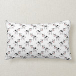 Black and White Cow Pattern. Throw Pillows