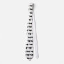 black and white cow tie