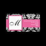 Black and White Customizable Address Labels