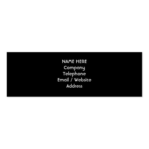 Black and White Decorative Round Pattern. Business Card (back side)