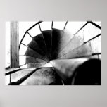 Black And White Descent, JLH poster posters