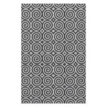 Black and white design. Pattern of Spirals. Flyer Design
