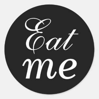 Eat Me Stickers | Zazzle