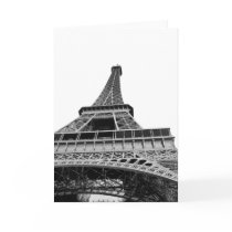 Black and White Eiffel Tower cards