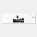 Black and White Entertainment World Bumper Sticker
