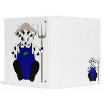 Black And White Farmer Cow binders