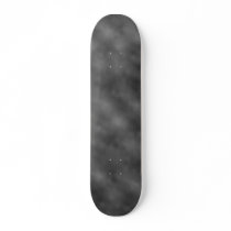 Black and White Fog Skateboard by pammys Black and White Fog Skateboard