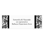 registry, wedding registry, black and white,