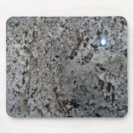 Black And White Granite Texture Mouse Pads