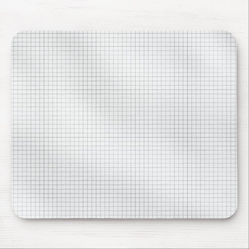Black and White Grid Pattern on Paper Mouse Pads Zazzle