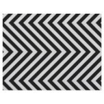 Black and White Hazard Stripes Textured flyers