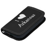 Black and White I Love Arkansas Folio Planner