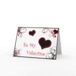 black and white inmate valentine greeting cards