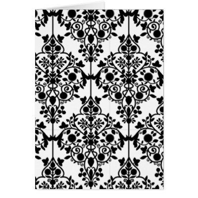 White Wallpaper on Black And White Lace Wallpaper Card From Zazzle Com