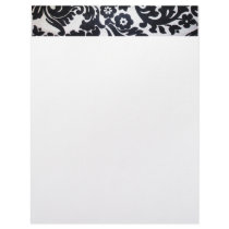 Black and White letterhead