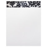 Black and White letterhead