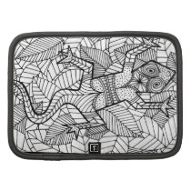 Black and White Lizard Design Planner