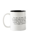Black and White Marbles mugs