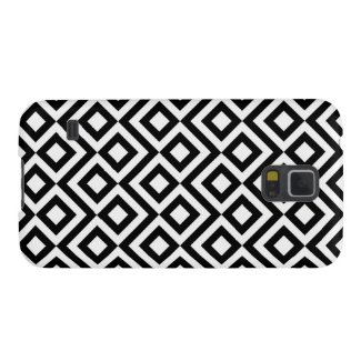 Black and White Meander Galaxy S5 Cover