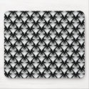 Black and White Metropolitan Glam Mousepad