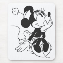 Black and White Minnie mousepads by disney Black and White Minnie mousepads