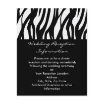 Black and White Modernist Stripe Personalized Flyer
