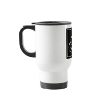 Black and White Monogram Gifts mugs