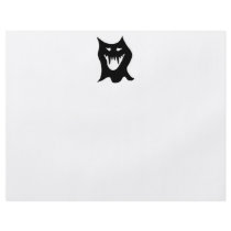 Black and White Monster. Custom Flyer