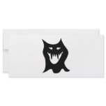 Black and White Monster. Rack Card