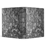 Black and White Mosaic Binder