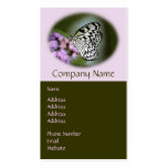 Black and White Nymph Butterfly business cards