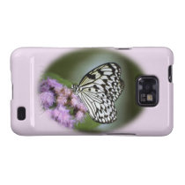 Black and White Nymph Butterfly Samsung Galaxy S Case