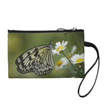 Black and White Nymph Butterfly Coin Purses