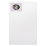 Black and White Nymph Butterfly Stationery