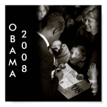 Black and White Obama Poster posters by OBAMA_COLLECTIBLES Black and White Obama Poster posters