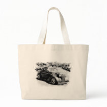 Black and White Oldie - Vintage Auto Bags