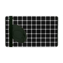 Black and White Optical Illusion iPad Case