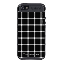 Black and White Optical Illusion iPhone 5 Cases