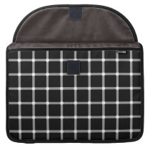 Black and White Optical Illusion Sleeve For MacBooks