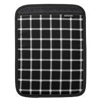 Black and White Optical Illusion Sleeves For iPads