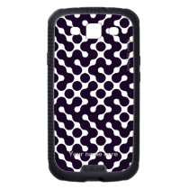 Black and White Pattern Galaxy SIII Covers