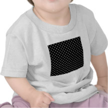 Black and White Pattern - Hearts. Custom Tee Shirts