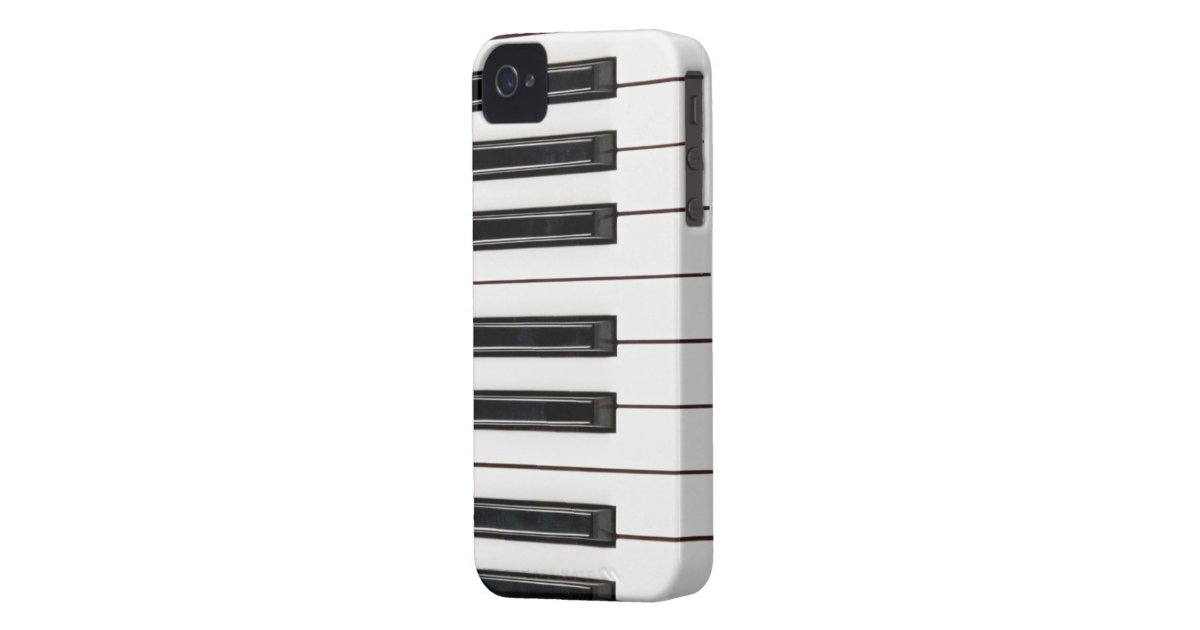 Black and White Piano Keyboard Case Cover | Zazzle