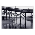 Black and White Pier cards by judymarie Black and White Pier cards