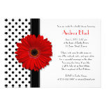 Black and White Polka Dot Bridal Shower Invitation