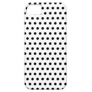 Black and White Polka Dot Pattern. Spotty. iPhone 5 Cover