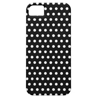Black and White Polka Dot Pattern. Spotty. iPhone 5 Case