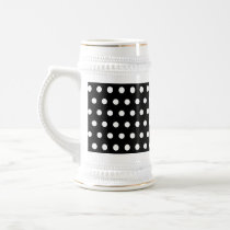 Black and White Polka Dot Pattern. Spotty. Coffee Mug